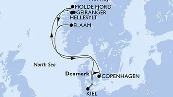 Helló Fjord! MSC Euribia csoportos hajóút magyar idegenvezetővel, repülővel